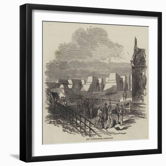 New Fortifications, Portsmouth-null-Framed Giclee Print