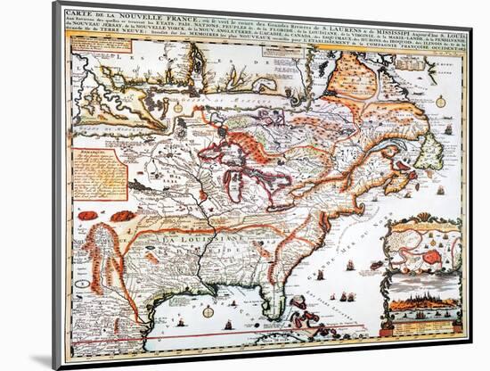 New France, 1719-null-Mounted Premium Giclee Print