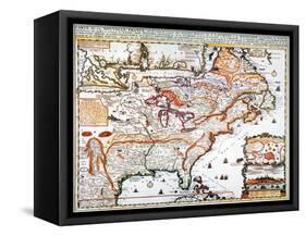 New France, 1719-null-Framed Stretched Canvas