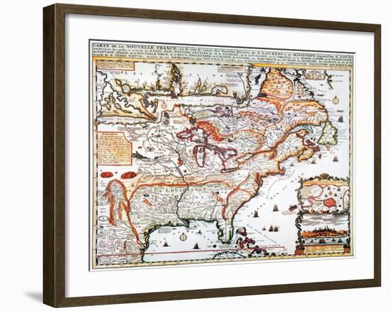 New France, 1719-null-Framed Giclee Print