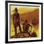 New France Had Few Inhabitants Other Than the Native Indians-null-Framed Giclee Print