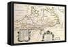 New France or Canada by Champlain-Samuel de Champlain-Framed Stretched Canvas