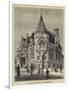 New Free Library at Macclesfield-null-Framed Giclee Print