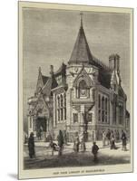 New Free Library at Macclesfield-null-Mounted Giclee Print