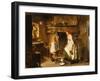 New Friends, 1881 (Oil on Canvas)-Carlton Alfred Smith-Framed Giclee Print
