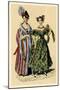 New Frocks-null-Mounted Art Print