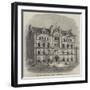 New Front of the Sailors' Home, Well-Street, London Docks-null-Framed Giclee Print