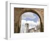 New Gate Assisi and View of the Franciscan Basilica, Assisi, Umbria, Italy-Olivieri Oliviero-Framed Photographic Print