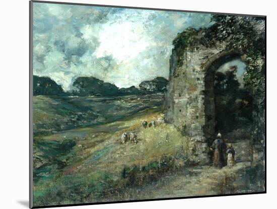 New Gate, Winchelsea, 1904-Herbert Goodall-Mounted Giclee Print