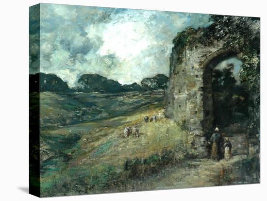 New Gate, Winchelsea, 1904-Herbert Goodall-Stretched Canvas