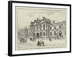 New General Post and Telegraph Offices, Perth, West Australia-Frank Watkins-Framed Giclee Print