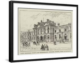 New General Post and Telegraph Offices, Perth, West Australia-Frank Watkins-Framed Giclee Print