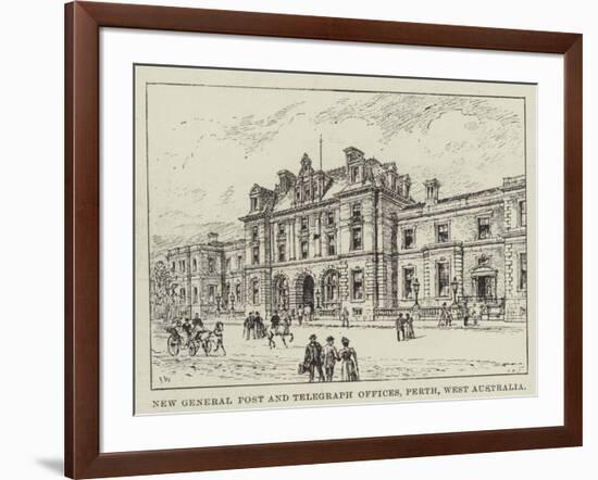 New General Post and Telegraph Offices, Perth, West Australia-Frank Watkins-Framed Giclee Print