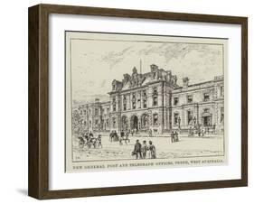 New General Post and Telegraph Offices, Perth, West Australia-Frank Watkins-Framed Giclee Print