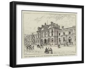 New General Post and Telegraph Offices, Perth, West Australia-Frank Watkins-Framed Giclee Print