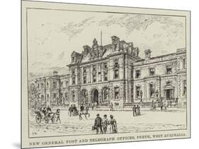 New General Post and Telegraph Offices, Perth, West Australia-Frank Watkins-Mounted Giclee Print