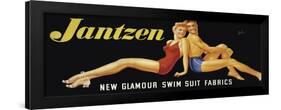 New Glamour Swim Suit Fabrics-null-Framed Giclee Print