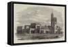 New Government House at Gunesh Khind, Poonah, Bombay-null-Framed Stretched Canvas