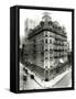 New Grand Hotel, New York City (B/W Photo)-G P & Son Hall-Framed Stretched Canvas