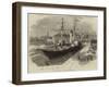 New Graving Dock, at Lowestoft-Edwin Weedon-Framed Giclee Print