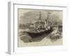 New Graving Dock, at Lowestoft-Edwin Weedon-Framed Giclee Print