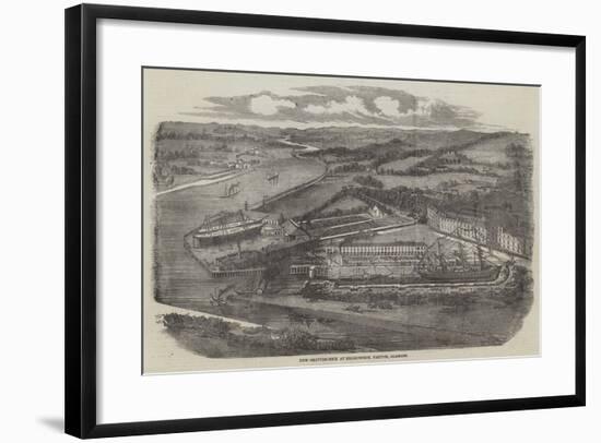 New Graving-Dock at Meadowside, Partick, Glasgow-null-Framed Giclee Print