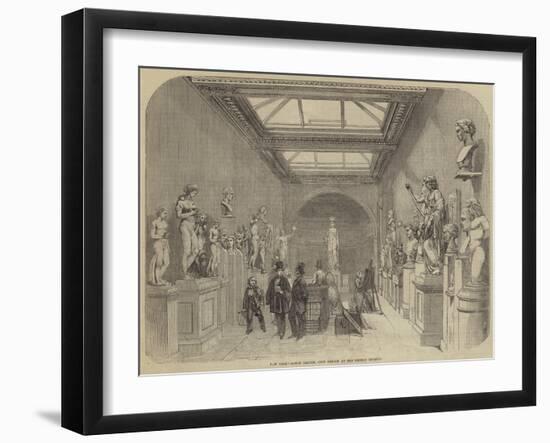 New Greco-Roman Saloon, Just Opened at the British Museum-null-Framed Giclee Print