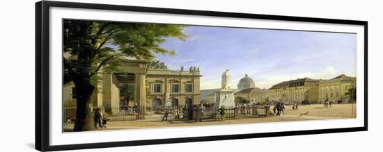 New Guardshouse, Arsenal, Prince's Palace and Castle in Berlin, 1849-Johann Philipp Eduard Gartner-Framed Giclee Print