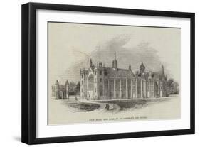 New Hall and Library at Lincoln's Inn Fields-null-Framed Giclee Print