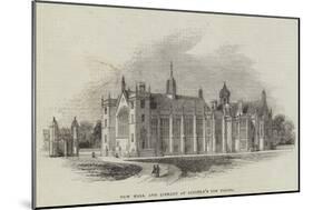 New Hall and Library at Lincoln's Inn Fields-null-Mounted Giclee Print