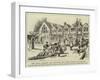 New Hall, Garden, and Cottages, Red Cross Street, Southwark-null-Framed Giclee Print