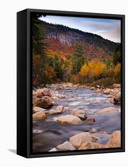 New Hamphire, White Mountains National Forest, USA-Alan Copson-Framed Stretched Canvas