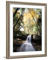 New Hampshire, a Waterfall in the White Mountains-Christopher Talbot Frank-Framed Photographic Print