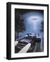 New Hampshire, Betty and Barney Hill Driving at Night See a UFO-Terry Hadler-Framed Photographic Print