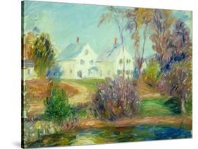 New Hampshire Boarding House-William James Glackens-Stretched Canvas