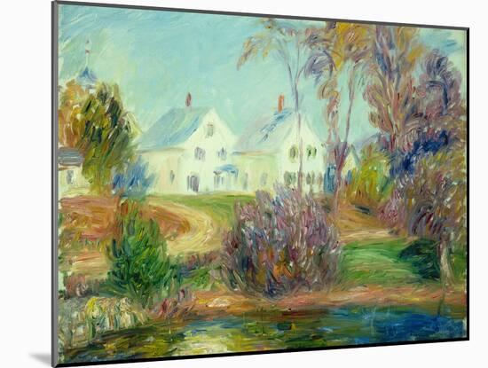 New Hampshire Boarding House-William James Glackens-Mounted Giclee Print