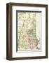 New Hampshire, c.1796-Daniel Friedrich Sotzmann-Framed Art Print