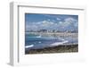 New Hampshire, Hampton Beach, Beach in Summer-Walter Bibikow-Framed Photographic Print