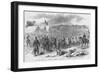 New Hampshire on their Way to Work on the Fortifications at Hilton Head-Frank Leslie-Framed Art Print