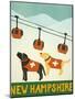 New Hampshire Ski Patrol-Stephen Huneck-Mounted Giclee Print