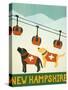 New Hampshire Ski Patrol-Stephen Huneck-Stretched Canvas