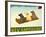 New Hampshire Sled Dogs-Stephen Huneck-Framed Giclee Print