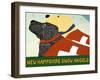 New Hampshire Snow Angels-Stephen Huneck-Framed Giclee Print