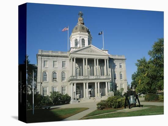 New Hampshire State Capitol, Concord, New Hampshire, New England, USA-Julian Pottage-Stretched Canvas