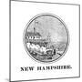 New Hampshire State Seal-null-Mounted Giclee Print