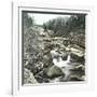 New Hampshire (United States), the White Mountains, the Smaller Falls of the Ammonoosuc River-Leon, Levy et Fils-Framed Photographic Print