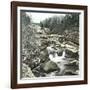 New Hampshire (United States), the White Mountains, the Smaller Falls of the Ammonoosuc River-Leon, Levy et Fils-Framed Photographic Print