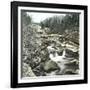 New Hampshire (United States), the White Mountains, the Smaller Falls of the Ammonoosuc River-Leon, Levy et Fils-Framed Photographic Print