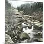 New Hampshire (United States), the White Mountains, the Smaller Falls of the Ammonoosuc River-Leon, Levy et Fils-Mounted Photographic Print