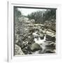 New Hampshire (United States), the White Mountains, the Smaller Falls of the Ammonoosuc River-Leon, Levy et Fils-Framed Photographic Print